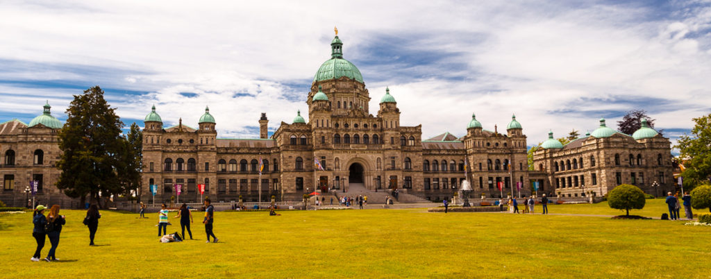 Photo of BC Legislature by Norman Maddeaux