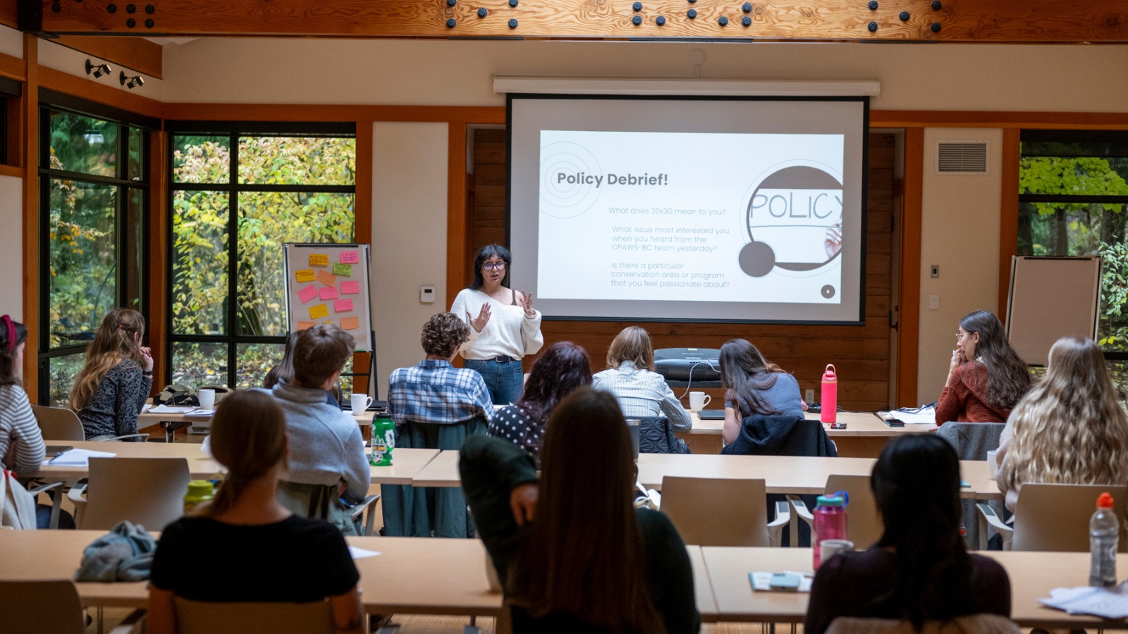 AK Saini from Organizing for Change presenting a campaign strategy session on “Organizing to Win.” Photo by Mike Crane Photography